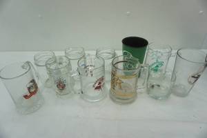 lot 374 image: glass mug lot
