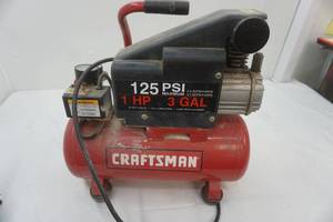 lot 398 image: Craftsman Air Compressor