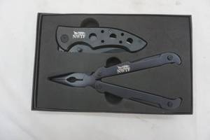 lot 407 image: National Wildlife Turkey Federation folding pocket knife and multi-tool