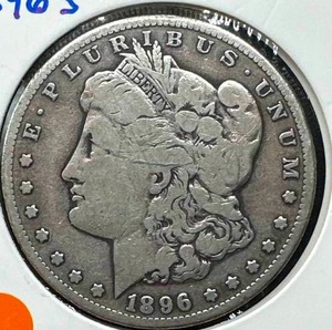 1896-S Morgan Silver Dollar (semi key date)