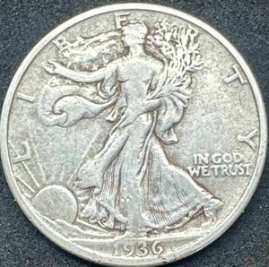 1936 Walking Liberty Half Dollar