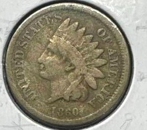 1860 Indian Head Penny