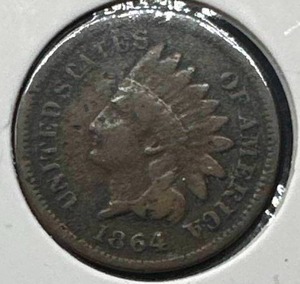1864 Indian Head Penny