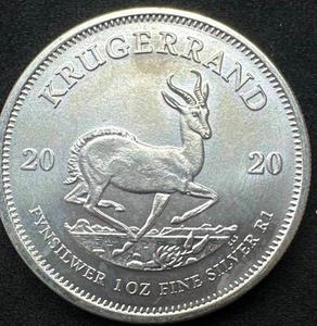 2020 1oz .999 Silver Krugerrand