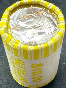 Full Roll of 20 Kennedy Half Dollars (appear BU)