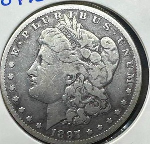 1897-O Morgan Silver Dollar
