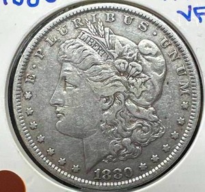1880 Morgan Silver Dollar