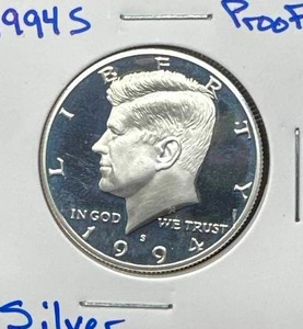 1994-S Silver Proof Kennedy Half Dollar