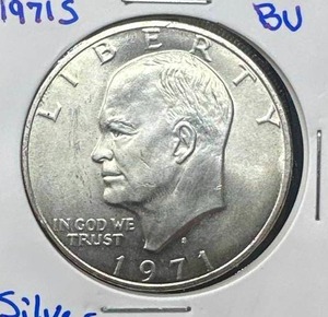 1971-S Silver Eisenhower Dollar BU