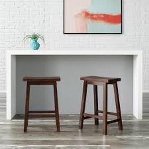 lot 28 image: Wood Stools customer return see pictures