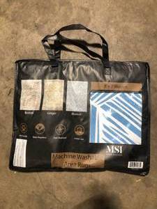 lot 31 image: MSI Machine Washable Area Rugs Set of 3    Customer Returns See Pictures