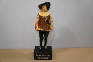lot 19 image: Vintage Lord Calvert Whiskey Advertising Decanter