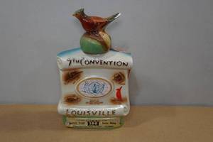 lot 28 image: Vintage Jim Beam 1977 7th Annual Convention Jim Beam Decanter