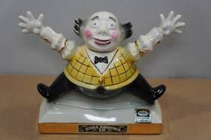 lot 35 image: Vintage Ezra Brooks Clown Decanter