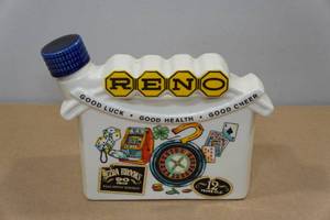 lot 37 image: Vintage 1968 Reno Ezra Brooks Decanter
