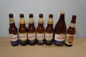 lot 45 image: Assorted Beer Bottles -Hamms and City Club