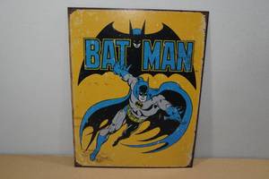 lot 68 image: Batman Metal Sign