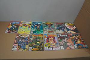 lot 83 image: 11 Vintage Comic Books -Night Stalkers, Marvel Fanfare, Namor