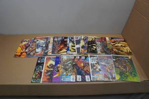 lot 86 image: Assorted Vintage Comic Books