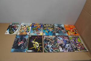 lot 90 image: 11 Vintage Comic Books -Superman, Blue Beetle, Dick Tracy