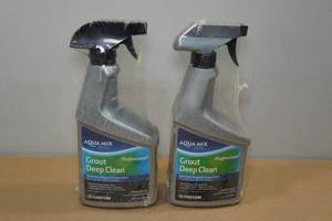 lot 109 image: 2 Aqua Mix Grout Deep Clean