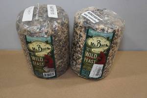 lot 113 image: 2 Mr Bird Wild Bird Feast 4lb Cylinders