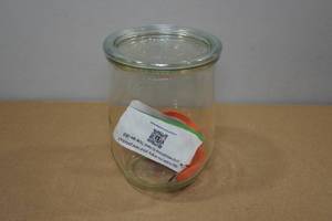 lot 117 image: Weck Tulip Sour Dough Starter Jar 1L