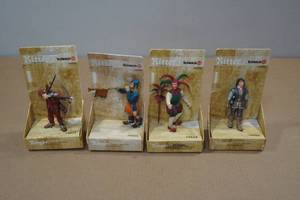 lot 188 image: Schleich Court Characters Action Figures