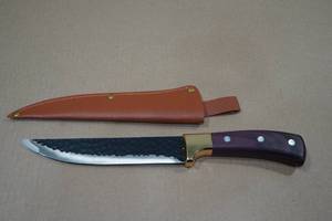 lot 194 image: Hand Forged 12 Knife with Sheath