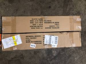 Lot of Cordless 2 Inch Faux Wood Blinds  Home Decorators Collection  Customer Returns See Pictures