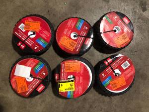 Lot of 8 inch Toro Replacement FrontWheel Wheels Customer Returns See Pictures