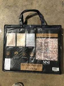 MSI Machine Washable Area Rugs Set of 3  Customer Returns See Pictures