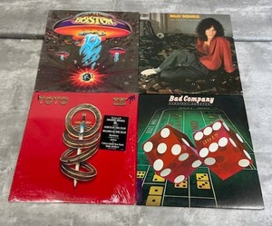 lot 8 image: Vinyl LP Lot - BostonBilly SquierBad CompanyToto in Used Condition