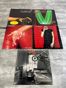 lot 9 image: Vinyl LP Lot - LoverboyScorpionsSurvivorShooting Star in Used Condition