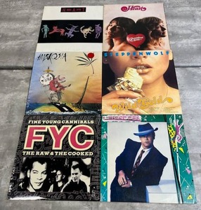 lot 12 image: Vinyl LP Lot - Elton JohnHeartFine Young CannibalsAmbrosiaSteppenwolf in Used Condition