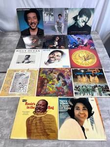 lot 20 image: Vinyl LP Lot - Billy OceanSmokey RobinsonLionel RichieTerence Trent DArbyEarth Wind & FireBlood Sweat & TearsThe 5th DimensionNancy WilsonCount BasieDiana RossKool & The Gang in Used Condition