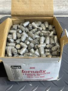 lot 29 image: Hornady .44 Caliber 240 Grain Lead Pistol Bullets (over 11 Pounds) - Open box