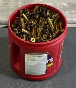 lot 36 image: .41 Caliber Remington Mag Pistol Brass (6 Pounds)