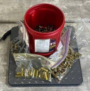 lot 39 image: .41 Caliber Mag Pistol Brass (Various Manufacturers) (3 Pounds)