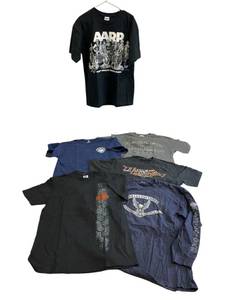 lot 51 image: Vintage Harley Davidson T-Shirts in Mens Size Large - Used Condition