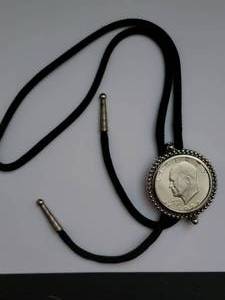 1972 Eisenhower Dollar in Bolo Tie ...