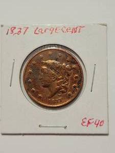 1837 Large Cent  Very Collectable...