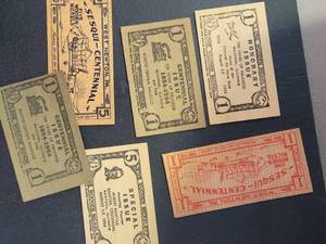 15 Pieces of Wooden Nickels