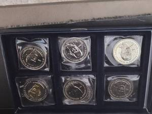 7 Presidential Commemorative Coins ...