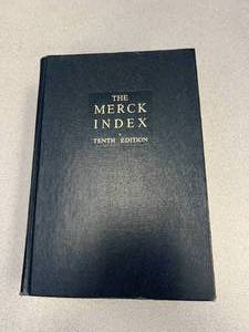 1 BOOK - The Merck Index Tenth Edition