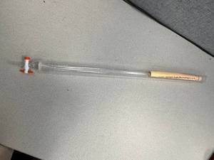 Chromotography Column With Stopcock, 2440 End Filtering