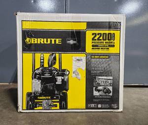 lot 5 image: Brute 2200 PSI Pressure Washer with 5.50e Series Engine