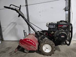 lot 7 image: Craftsman Rear Tine Tiller 7.0 HP 17 - Dual Rotating Tines