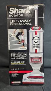 lot 10 image: Shark Rotator Lift-Away Professional Vacuum Cleaner with Tools