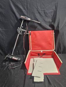 lot 60 image: DieHard Weedless Silent Power Electric String Trimmer with Storage Case